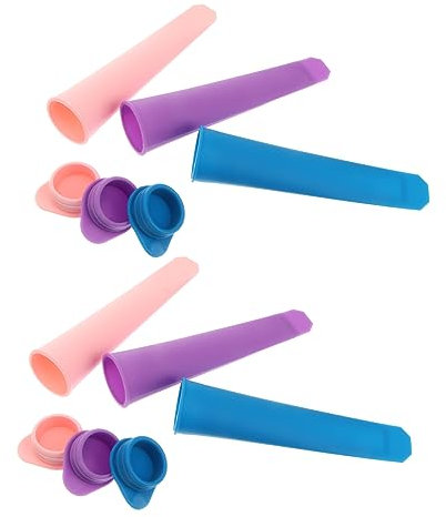 MAGICLULU 6stücke Diy-eisformen Für Silikonformen Mit Deckel Lebensmittelecht Und Umweltfreundlich Für Sommer-leckereien