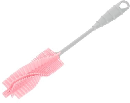 GOOHOCHY Bottle Brushes Set Cleaning Brush Kit for Baby Bottles Cups Glasses Long Handle Silicone Brush Non-Scratch Sturdy