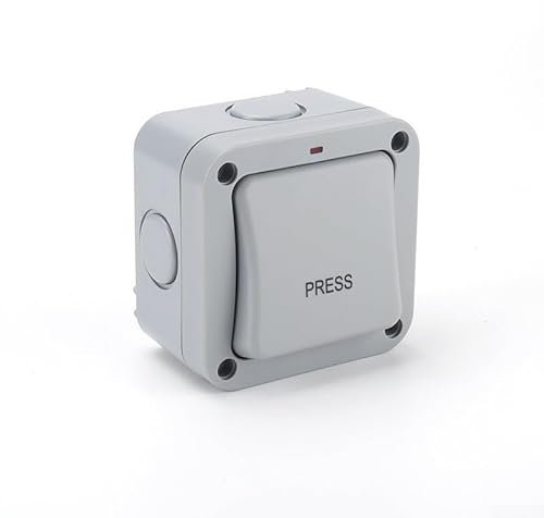 YUANGANG Outdoor Waterproof And Dustproof Doorbell Button Switch IP66 Rated Plastic Material