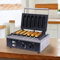 Piastra per waffle in acciaio inox, per waffle sul manico, per waffle, per cani e hotdog elettrico, per waffle, antiaderente, temperatura regolabile, per cani caldi e waffle, macchina elettrica 50 –