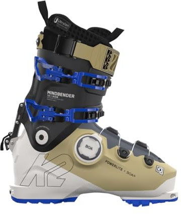 K2 - Skischuhe Mindbender 120 Boa Freeride Herren – Größe 47,5 – Beige