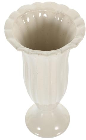Cabilock Memorial Flower Vase Für Grabdekoration Romantischer Keramik-blumentopf Für Gedenkorte Frostbeständig Und Stilvoll Für Frische Oder Künstliche Blumen