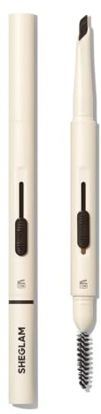 SHEGLAM Better Brows Long Lasting Eyebrow Pencil Dual, Waterproof-Chocolate
