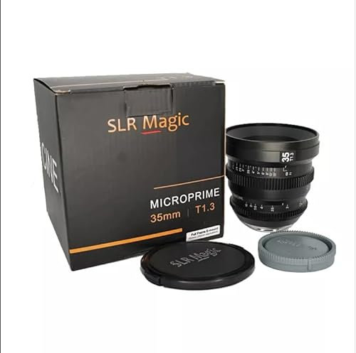 SLR Magic MicroPrime Cine 35mm T1.3 Large Aperture Lens for Camera S0NY-E Mount