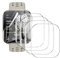 Natbok 5 Piezas Protector de Pantalla para Amazfit Bip 6 46mm,Cobertura Completa TPU Film HD Flexible Protección,Sin Burbujas, Anti Arañazos Amazfit Bip 6 Protector Pantalla