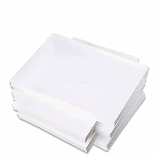 Und undurchsichtiges weißes Druckerpapier, Mehrzweck -Weißpapier, 100 Blätter A4 Druckerpapier Anti -statische doppelseitige dick -ein -seitige helle Computerpapier für Business