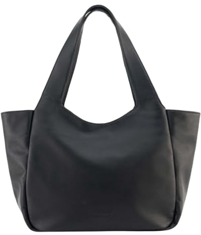 FREDsBRUDER Schultertasche Just Easy Shopper Black schwarz