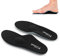 PCSsole Hohe arch Orthopädische Einlegesohlen, Komfort Herren und Damen Einlegesohlen Arbeitsschuhe für Fersensporn, Plattfüße, Plantarfasziitis, Fußschmerz.Schwarz, EU46-47.