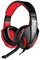 TECHMADE CUFFIE MULTIMEDIALI NERO/ROSSO