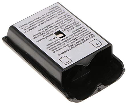 F Fityle Batteriefach Akku Deckel Cover Gehäuse für Controller, Schwarz