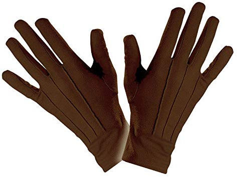 PARTY DISCOUNT Handschuhe, braun, one-size