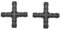 S&M 544606 Croix Goutte à Goutte Ø16 mm - Blister de 2 unités