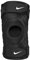 Nike Pro Open Knee Strap Sleeve Black White Tobilleras, Rodilleras, férulas y cabestrillos, Adultos Unisex, Multicolor, S