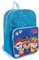 PERLETTI Paw Patrol Kinderrucksack mit Tasche für Kinder 3 4 5 6 Jahre - Helfer auf 4 Pfoten Rucksack Kleinkind Kindergarten - Marshall Chase Rubble Kindergartentasche Blau für Jungen - 36x24x12 cm