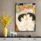 Berühmte Malerei Mutter Liebe Zwillinge Baby Von Gustav Klimt Leinwand Malerei Plakate und Druck Wandkunst Bild für Raumdekor 20x30cm Rahmenlos