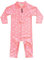 weVSwe Maillot De Bain Baleine Coupe Bébé Rose Rash Guards Protection Solaire Infantile Filles Maillot De Bain Changement De Couche Facile 6-12 Mois