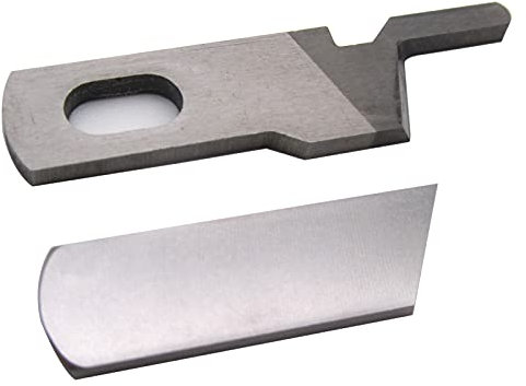 CKPSMS 1SET #1250024-229+1250014-237 Couteau supérieur et inférieur compatible avec/remplacement pour Toyota SVERLOCKER SL3335, SL3487, SL1T-X