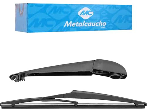 Metalcaucho Wischerarm Scheibenwischerarm 68261 hinten 315mm Kompatibel mit TOYOTA AYGO WNB1, KGB1, CITROËN C1 PM, PN, PEUGEOT 107 Schrägheck PM, PN 108 | 68261 Kompatibel mit 107 (pm_, PN_),108,Aygo (_B1_),C1 (pm_, PN_),C1 II (pa_, Ps_)