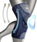 PROIORN Rodillera Profesional, Rodillera de Compresión con Almohadillas de Gel de Rótula y Estabilizadores Laterales para Hombre y Mujer, Rodilleras de Grado Médico para Correr, Azul-XL