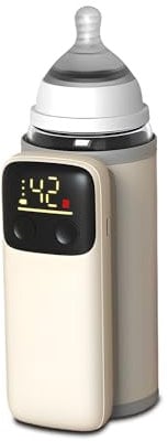 Cosytots Portable Bottle Warmer Wireless USB Charged Heating Bag Rechargeable Battery Powered Bottle Milk Warmer Long-Lasting Insulation Kit Universal