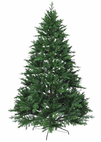 VIVANNO Künstlicher Weihnachtsbaum Tannenbaum Premium Nordmanntanne (270 cm)