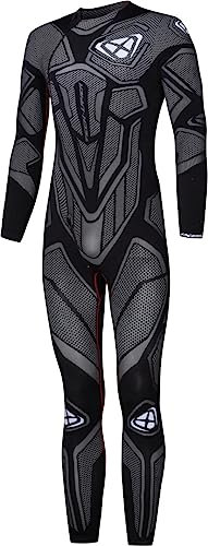 IXON Underground 1-Teiler Unteranzug (Black/Gray,XS/S)