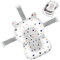 Cojin Bañera Bebe Plegable Adaptador Bañera para Bebé Reductor Asiento Hamaca Recién Nacido Universal Almohada Esponja Tina Almohadilla Malla Soporte Estrella Cojín Ducha Bebe,Cojin De Baño Bebe