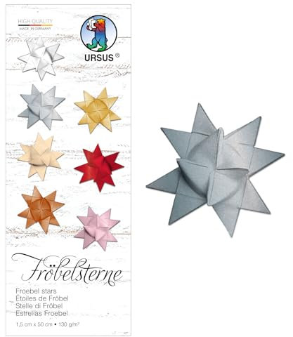 Papierstreifen 130g/qm, 100 Stück 1,5x50 cm, Silber Glänzend