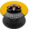 Coole Grafik mit Moorhuhn und Sonnenbrille PopSockets mit austauschbarem PopGrip
