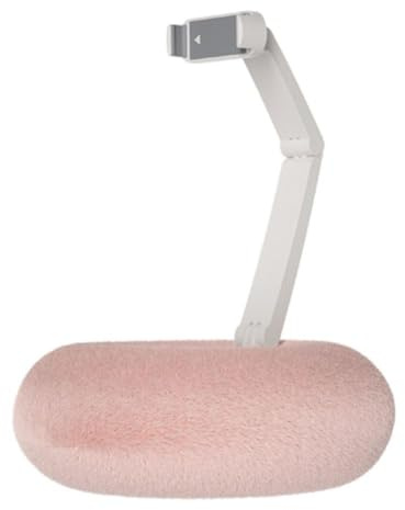 FLKWOP Kindle With Bowl For Reading in Bed, Kindle Stand With Snack Adjustable Holde Stand Pillow Kindle Phone