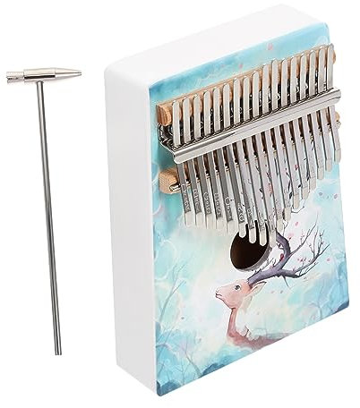 SHOWERORO 1satz Kalimba Für Anfänger Tragbares Daumenklavier Aus Hochwertigem Material Für Junge Mädchen Und Junge Mädchen Perfektes Für Musikliebhaber