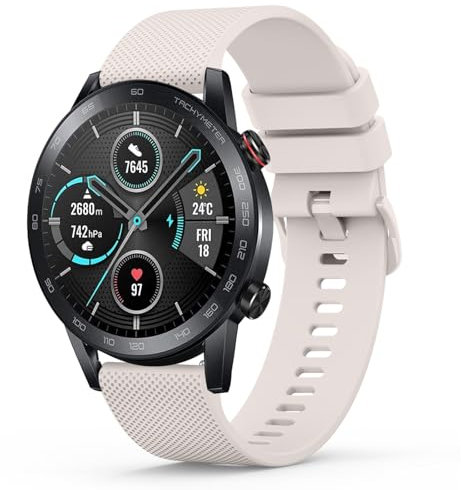Cinturino per Honor Magic Watch 2, Cinturini Silicone Morbido Braccialetto di Ricambio per Compatibile con Honor Magic 2