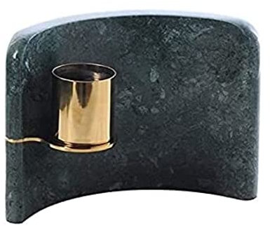 Kerzenständer Kerzenhalter Kreativer Marmor Kerzenhalter Esstisch Lampe Luxus Dekoration Einfaches Modernes Zuhause Wohnzimmer Schlafzimmer Kerzenhalter Kerzenleuchter(Grün)