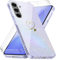 Handyhülle Kompatibel mit Samsung Galaxy A36/ Samsung Galaxy A56 4G / 5G mit 3 Stücke Schutzfolie, Weich TPU Anti-Fingerabdruck Hülle, Glitzer und Absturzsicherung Schutzhülle (Transparent)