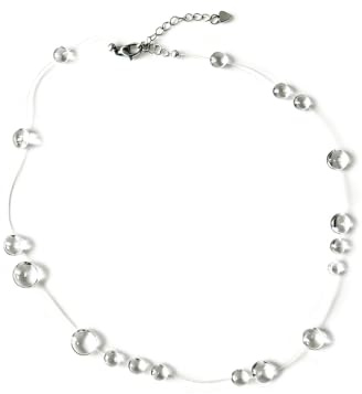 Ohrringe in Tropfenform, transparent, für Damen, Morgen, Dewdrop, Ohrringe, Anhänger, schwimmend, Regentropfen, handgefertigt, Schmuck