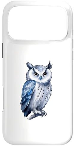 Hülle für iPhone 17 Pro Max Schnee-Eule