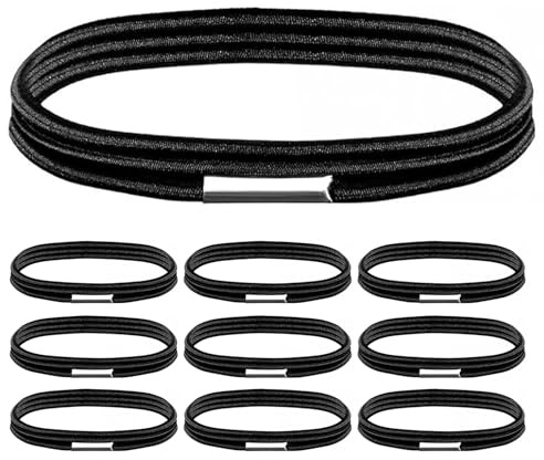 ZUNOXAZ 10 Stück Elastische Gummibänder für Mülleimer Langlebige Müllbeutelhalter aus Robustem Gummi Flexibel für Verschiedene Gallonenbehälter Geruchsarm und Dicht für Küche Büro