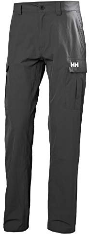 Helly Hansen Uomo Pantaloni HH Cargo Asciugatura Rapida, 33, Ebano