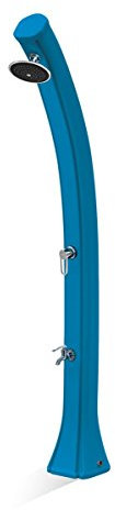 Form Idra Douche solaire 44L Happy 4 x 4 Douche Douche de jardin piscine camping douche, bleu