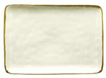 Thun Rose & Tulipani - Vassoio Rettangolare 27x19 cm Concerto Avorio