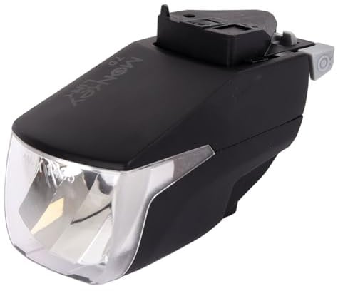 MonkeyLink MonkeyLight Sport Front Recharge 50 Lux Akku-Frontlicht, Schwarz