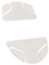 Glorious - Mouse per PC Gaming Model O G-Skates – 1 Set, colore: bianco