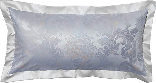 Curt Bauer Zusatzkissenbezug Louis XIV Brokat-Damast hellblau Größe 40x80 cm