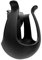 Egg Stroller Black Cup Bottle Holder