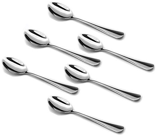 20 Pieces Demitasse Espresso Spoons, 4.5 Inches Stainless Steel Mini Coffee Spoons
