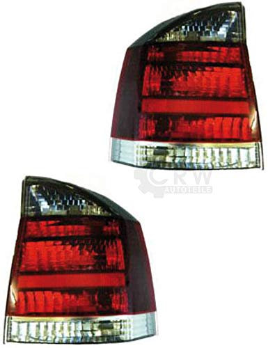 Diederichs Rückleuchten Heckleuchten Set (rechts & links) Vectra C 02- Abgedunkelt, getönt, Halogen, Auto, Rückleuchten