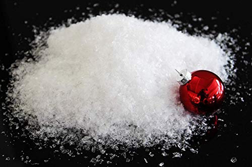 Kamaca 2er Set Weißer Deko Schnee Kunstschnee Bastelschnee Dekoschnee kreative Möglichkeiten sofort einsatzbereit Akzente zu Winter Advent Weihnachten