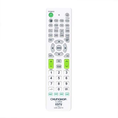 Manette universelle Remote Control pour téléviseurs LG, Samsung, Skywort, Sony