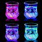 4pcs Flash Light Up Cups Glasses LED Automatic Water Liquid Activated Led Wine Glasses Party Luminous Cup Glowing Wine Glasses Disco Night Clubbing Bar Whisky Mug Beer Cup for Christmas (4 pack)