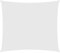 vidaXL Toldo Parasol Lona Protector Solar Sombra de Patio Jardín Terraza Balcón Parque Exterior de Vela Rectangular de Tela Oxford Blanco 2,5x3 m